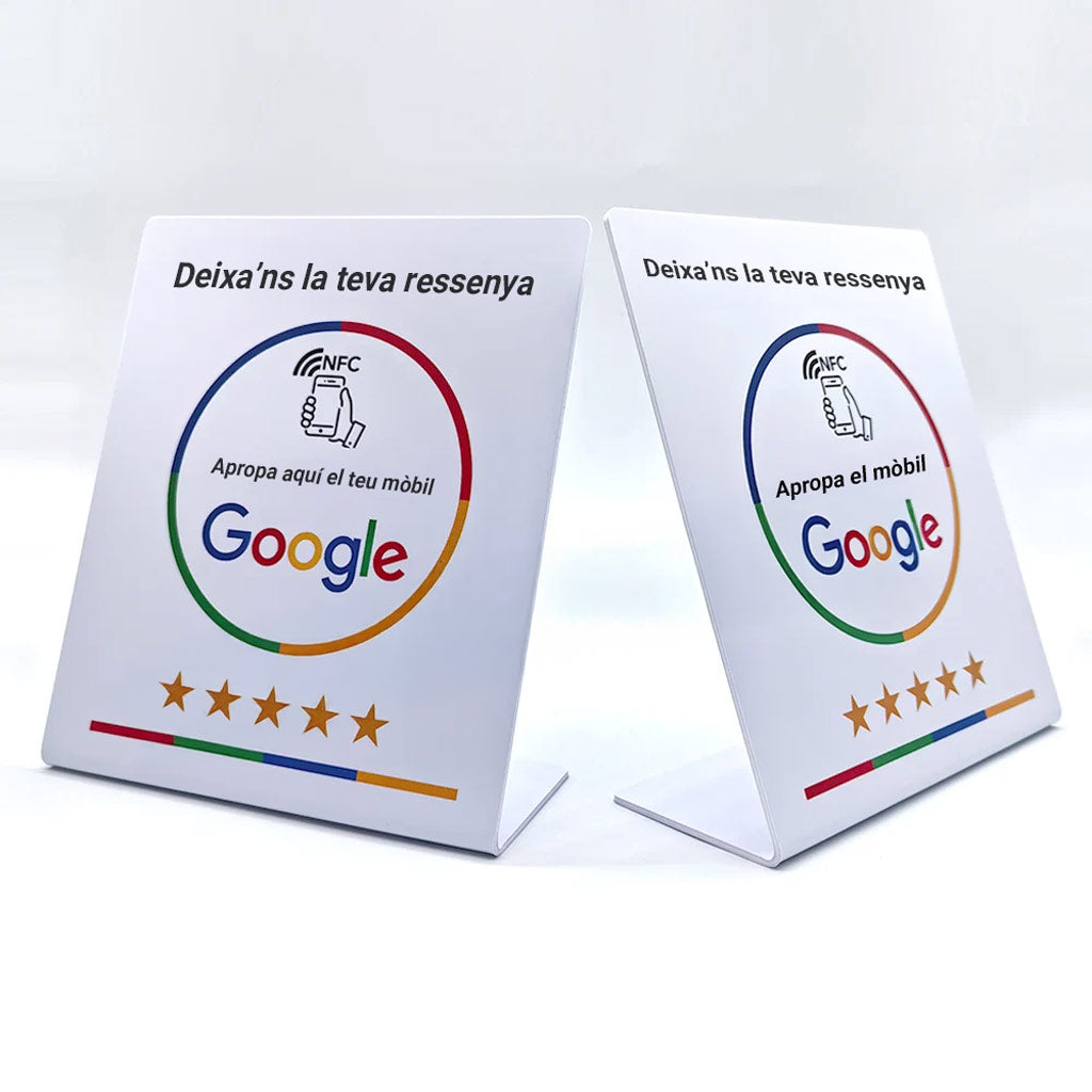 Expositor Reseñas Google en Catalán UpStars