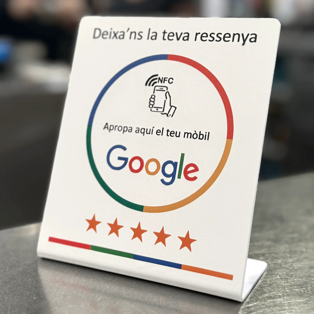 Expositor Reseñas Google en Catalán UpStars